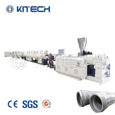 High Output Dual Screw Plastic Pvc Pipe Extruder Production Machine